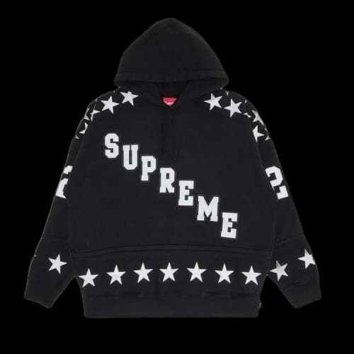Supreme Hockey Hooded Sweatshirt 'Black'
