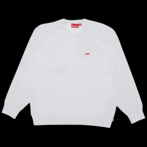 Supreme Small Box Crewneck 'Ash Grey'