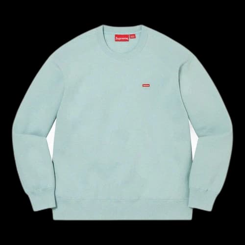Supreme Small Box Crewneck 'Light Slate'
