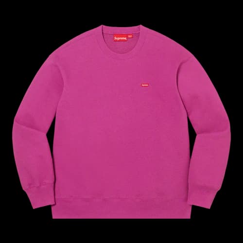 Supreme Small Box Crewneck 'Raspberry'