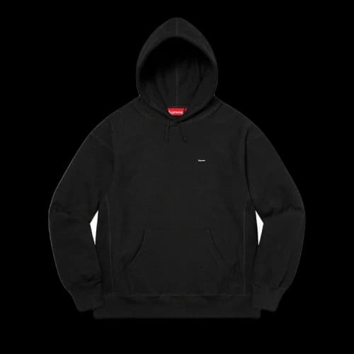 Supreme Small Box Hooded Sweatshirt 'Black'