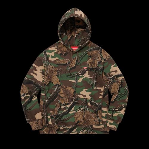 Supreme Small Box Hooded Sweatshirt 'Branch Woodland Camo'