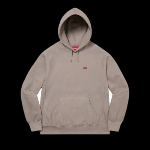 Supreme Small Box Hooded Sweatshirt 'Grey'