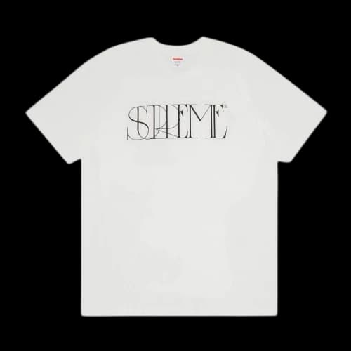 Supreme Trademark Tee 'White'