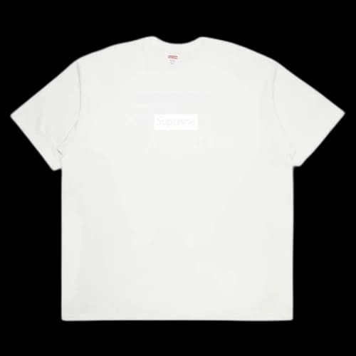 Supreme Chicago Box Logo Tee 'White'