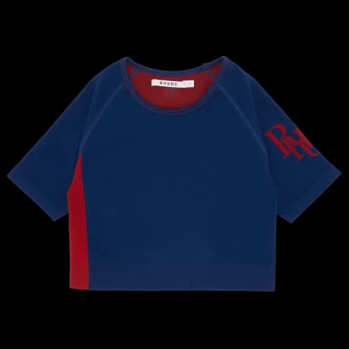 Rhude Core Techknit Top 'Blue/Red'