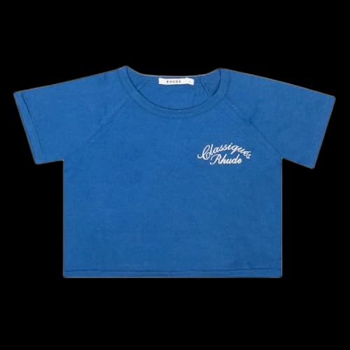 Rhude Logo Baby T-Shirt 'Blue'