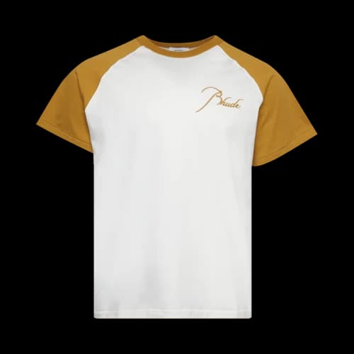 Rhude Raglan Tee 'Mustard'