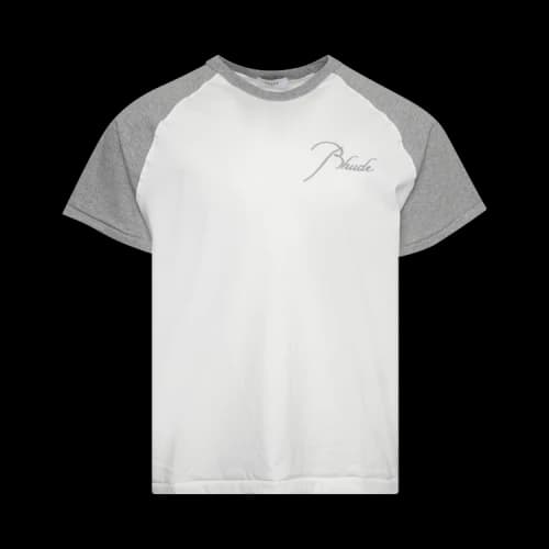 Rhude Raglan Tee 'Heather Grey'