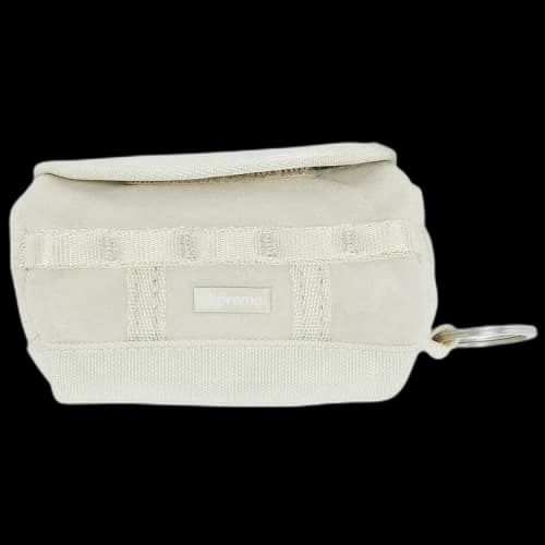Supreme x The North Face Suede Base Camp Duffle Keychain 'Stone'