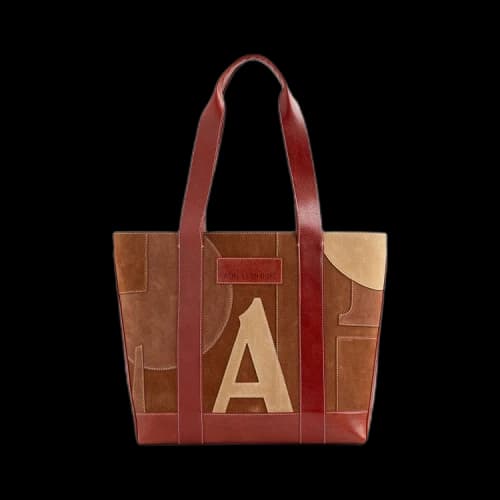 Aimé Leon Dore x Franck Pellegrino Suede Tote Bag 'Brown'
