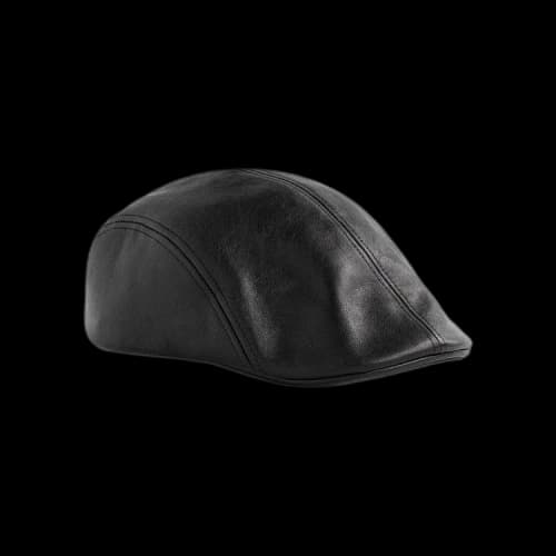 Aimé Leon Dore Leather Drivers Hat 'Black'