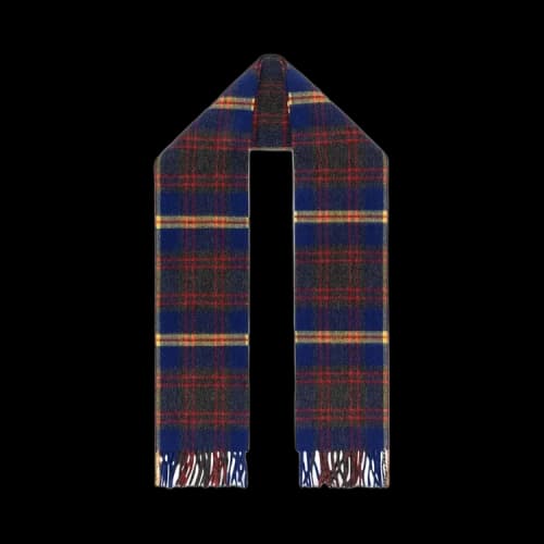 Aimé Leon Dore Cashwool Plaid Scarf 'Bluing'