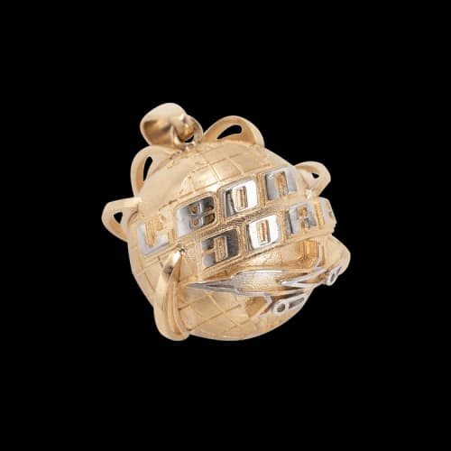 Aimé Leon Dore Globe Pendant 'Gold'