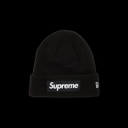 Supreme x New Era Box Logo Beanie 'Black'