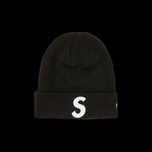 Supreme x New Era S Logo Beanie 'Black'