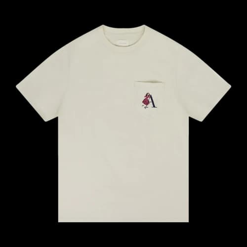 Aimé Leon Dore Seasonal Citrus Pocket T-Shirt 'Silver Birch'