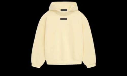 Fear of God Essentials Pullover Hoodie Garden Yellow