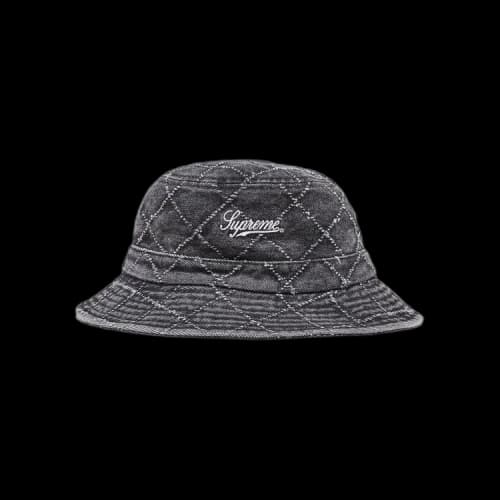 Supreme Punched Denim Crusher 'Black'