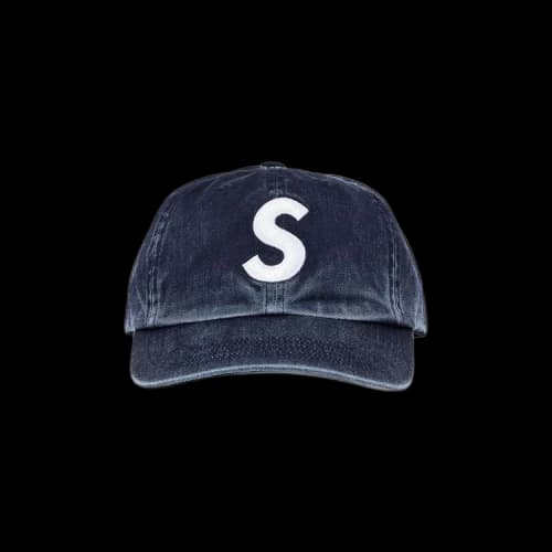 Supreme Pigment Print S Logo 6-Panel 'Navy'