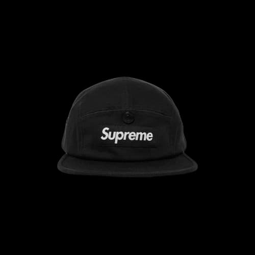 Supreme Snap Pocket Camp Cap 'Black'