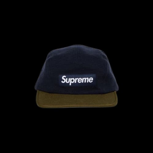 Supreme 2-Tone Camp Cap 'Navy'