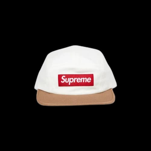 Supreme 2-Tone Camp Cap 'White'
