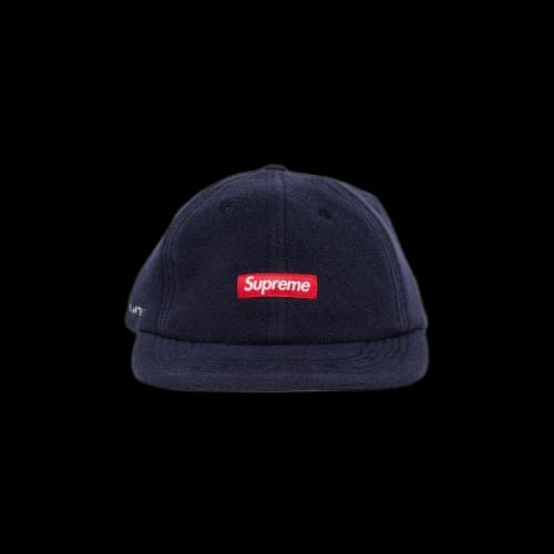 Supreme Polartec Small Box 6-Panel 'Navy'