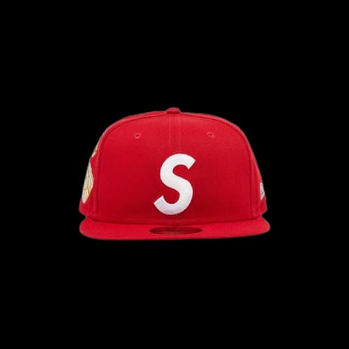 Supreme Jesus Piece S Logo New Era 'Red'