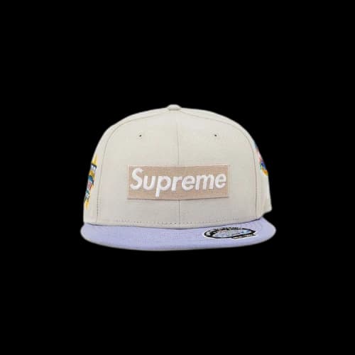 Supreme Championships Box Logo New Era 'Stone'