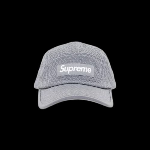 Supreme Micro Quilted Camp Cap 'Reflective'
