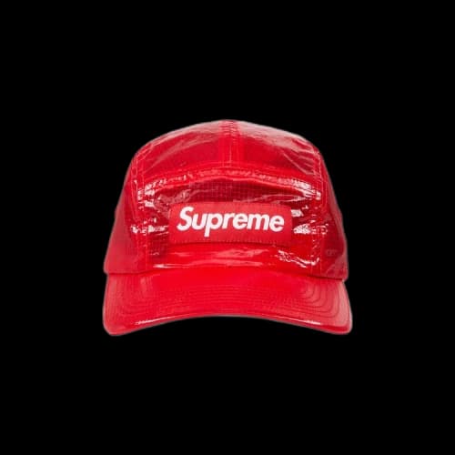 Supreme Gloss Ripstop Camp Cap 'Red'