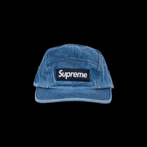 Supreme Washed Chino Twill Camp Cap 'Denim'