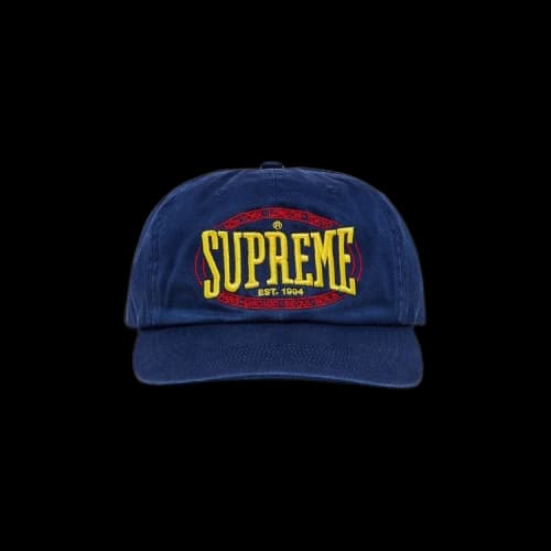 Supreme Warm Up 6-Panel 'Navy'