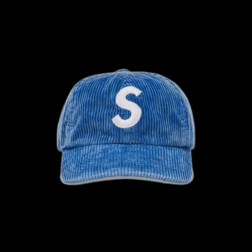 Supreme Corduroy S Logo 6-Panel 'Royal'