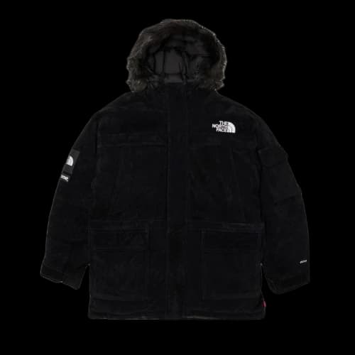 Supreme x The North Face Suede 600-Fill Down Parka 'Black'