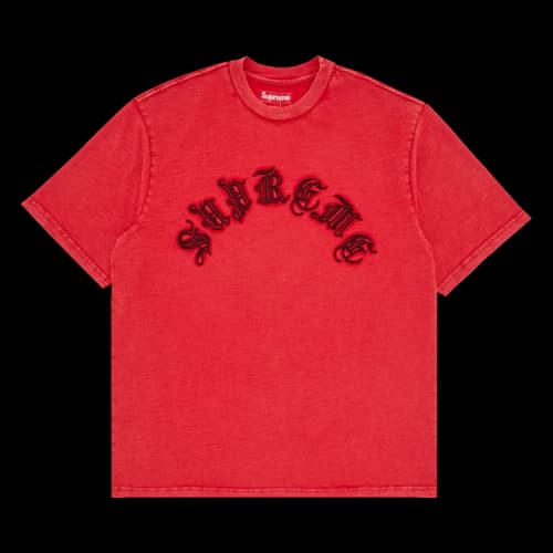 Supreme Old English Short-Sleeve Top 'Red'