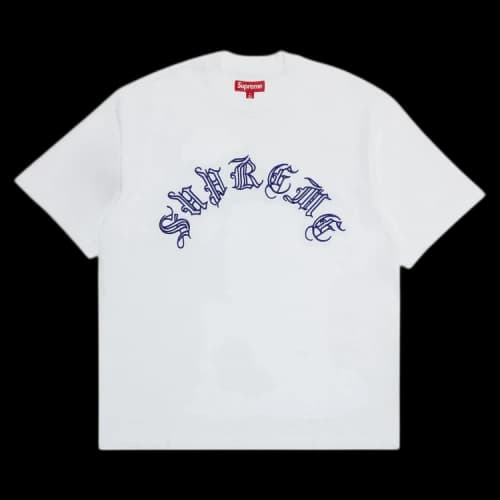 Supreme Old English Short-Sleeve Top 'White'