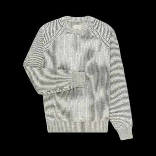 Aimé Leon Dore Plaited Crewneck Sweater 'Pristine'