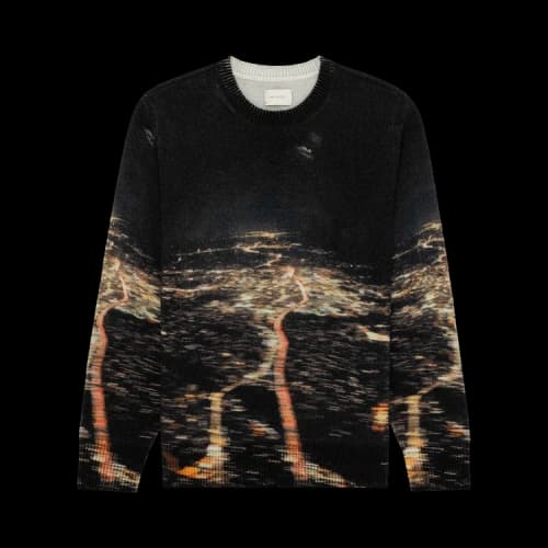 Aimé Leon Dore Nightscape Crewneck Sweater 'Multicolor'