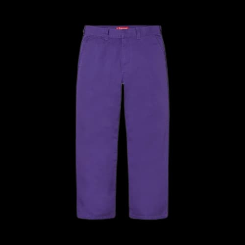 Supreme Work Pant 'Purple'