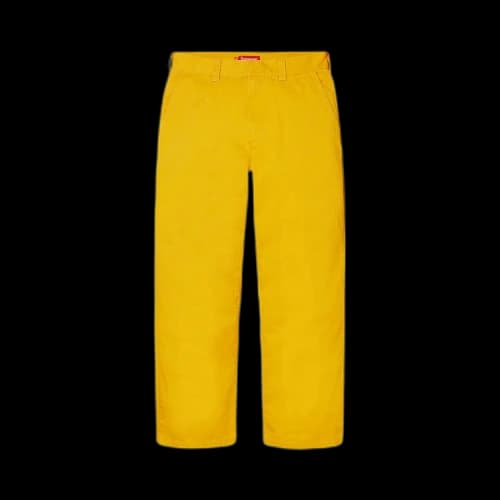 Supreme Work Pant 'Yellow'
