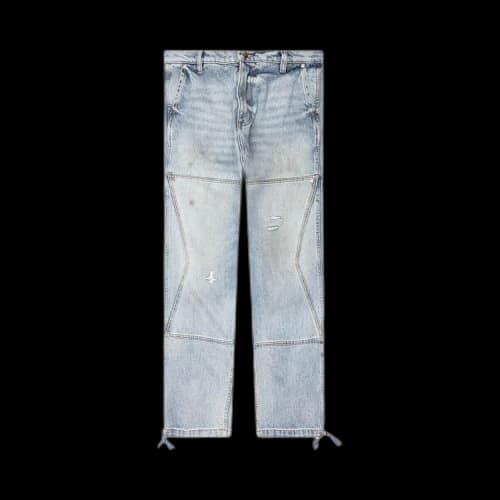 Rhude Reza Denim Double Knee Pant 'Indigo'