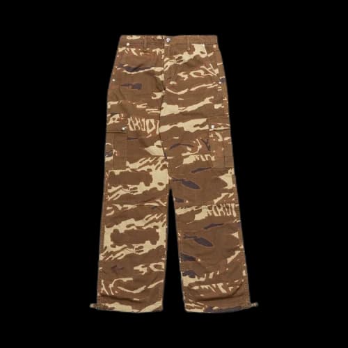 Rhude Tiger Camo Cargo Pant 'Tan'