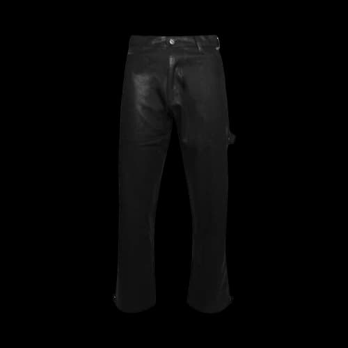 Rhude Oil Stain Reza Double Knee Jeans 'Black'
