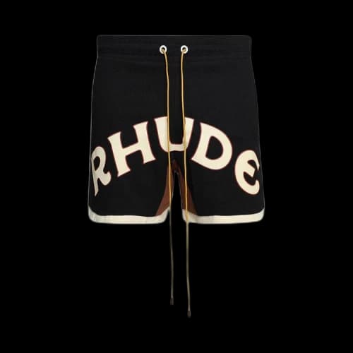 Rhude Mechanic Logo Short 'Black/Brown'