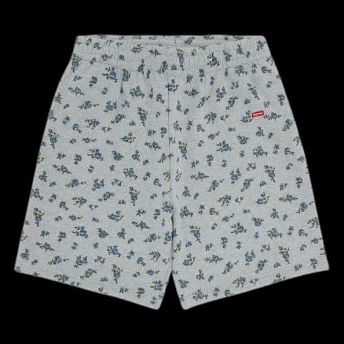 Supreme Small Box Sweatshort 'Flowers'