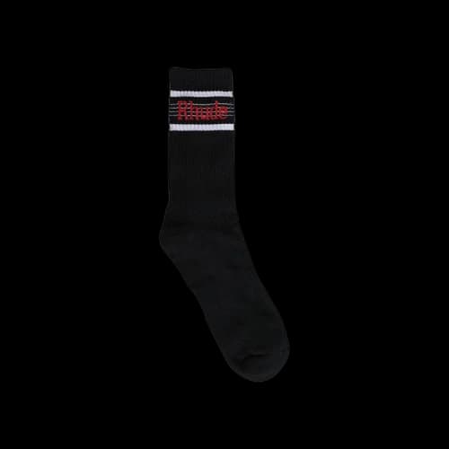 Rhude Speed Stripe Sock 'Black/White/Red'