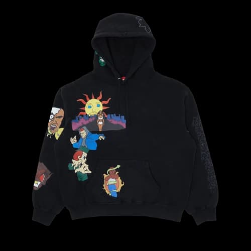 Supreme Sunrise Hooded Sweatshirt 'Black'