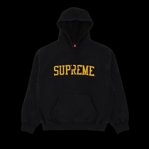 Supreme Varsity Hooded Sweatshirt 'Black'